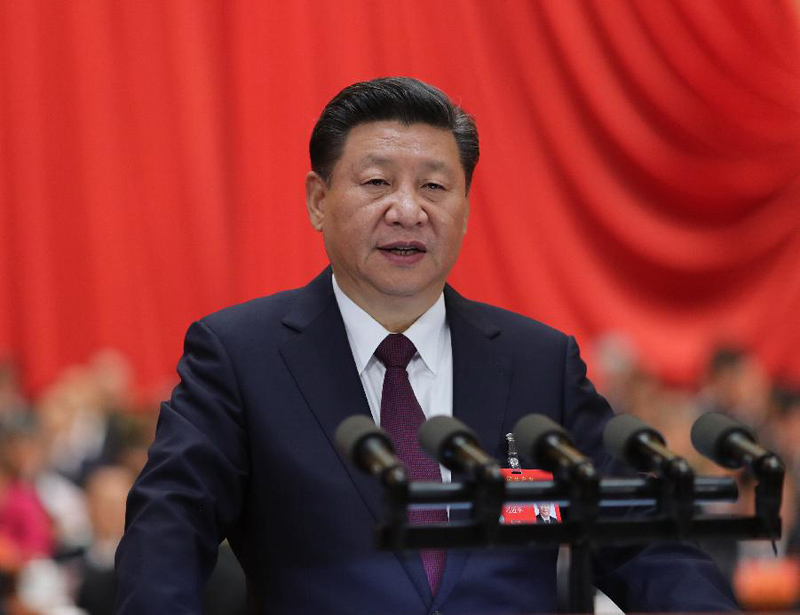 总书记在作报告 总书记在作报告